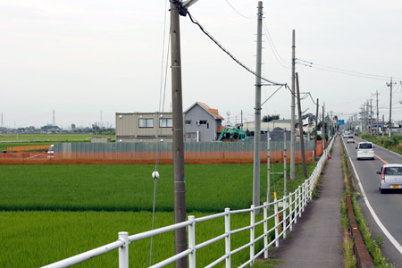 あぐりパーク筑西建設工事 [2011年7月8日撮影]