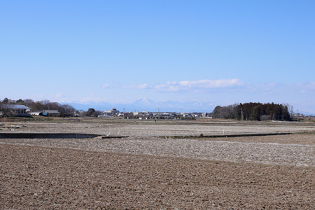 栃木の山 [2014年3月22日撮影]