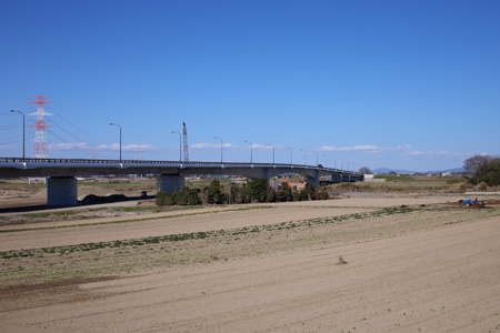 鬼怒川大橋 [2014年3月22日撮影]