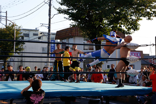 小山市のイーグルプロレス [2014年9月28日撮影]