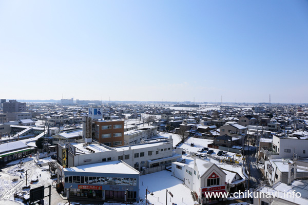 大雪の筑西市 [2018年1月23日撮影]