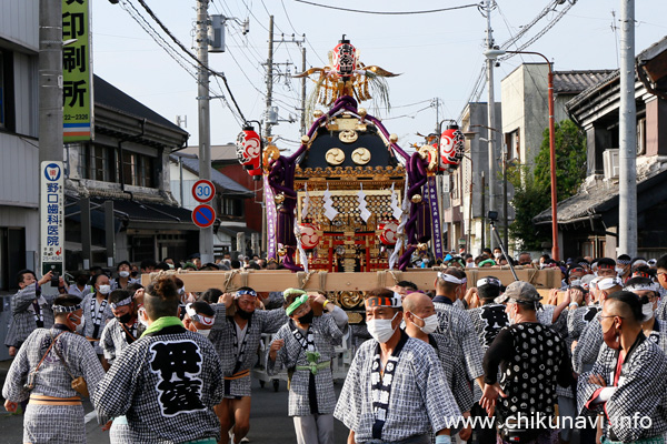 下館祇園まつり [2022年7月31日撮影]