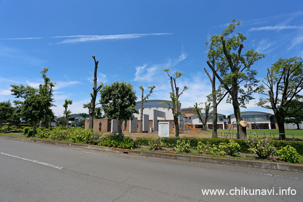 県西生涯学習センター [2022年8月2日撮影]