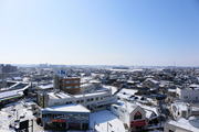 野殿・西方・常総線沿い・下館駅周辺の雪景色