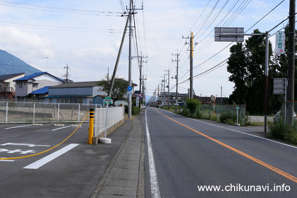 筑西市広域連携バス 明野農協前 バス停留所