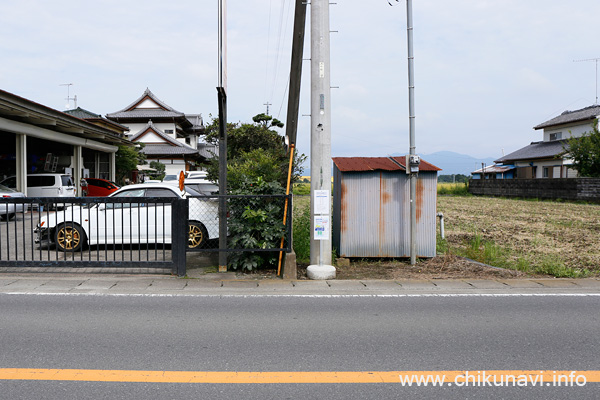 筑西市広域連携バス 三ツ谷 バス停留所