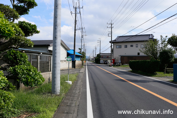 筑西市広域連携バス 中根 バス停留所