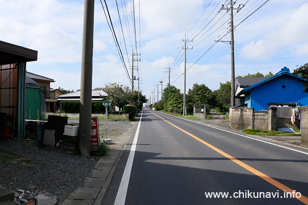 筑西市広域連携バス 中根 バス停留所