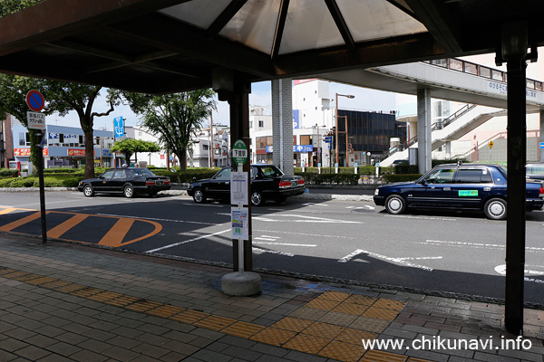 筑西市広域連携バス/筑西市地域内運行バス/筑西市道の駅循環バス 下館駅北口 バス停留所