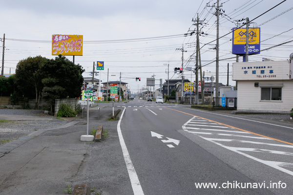 筑西市広域連携バス/筑西市地域内運行バス 下中山 バス停留所