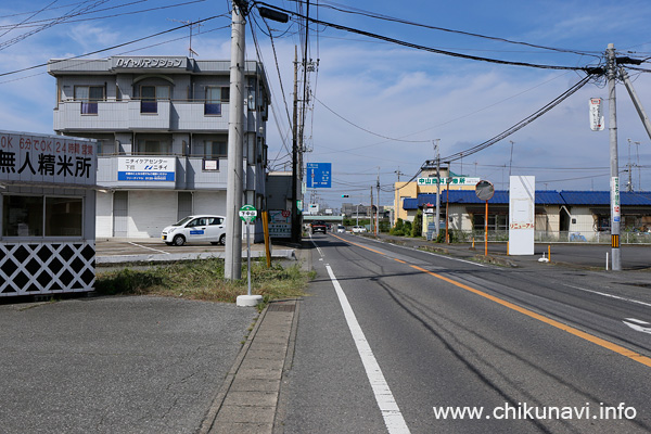 筑西市広域連携バス/筑西市地域内運行バス 下中山 バス停留所