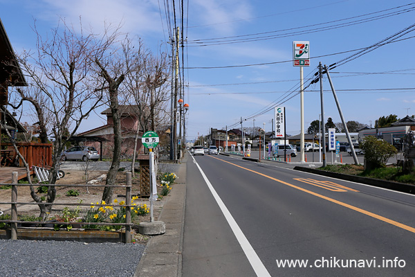 筑西市地域内運行バス 西方 バス停留所