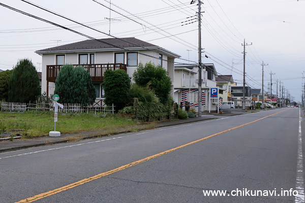 筑西市地域内運行バス 幸町二丁目 バス停留所