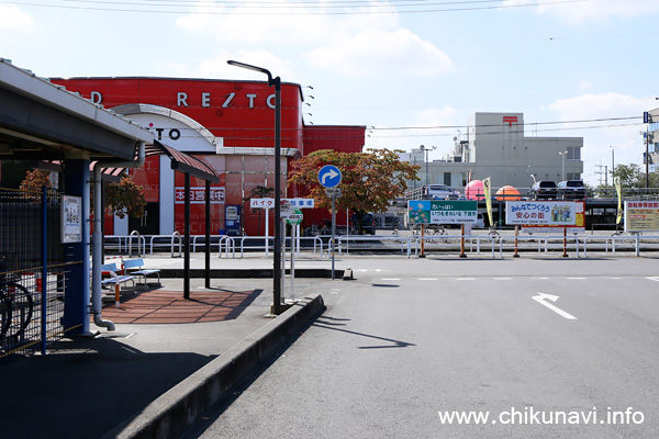 筑西市地域内運行バス 下館駅南口 バス停留所