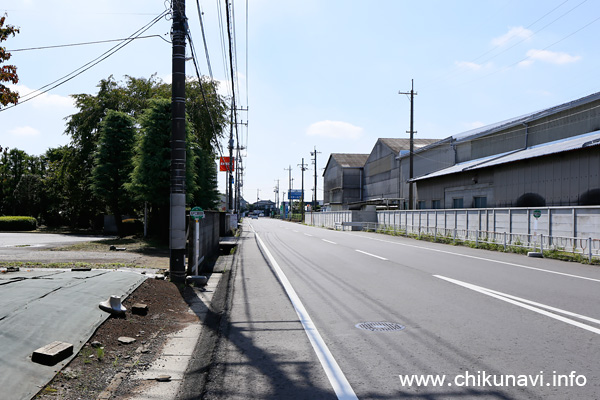 筑西市地域内運行バス 玉戸工業団地 バス停留所