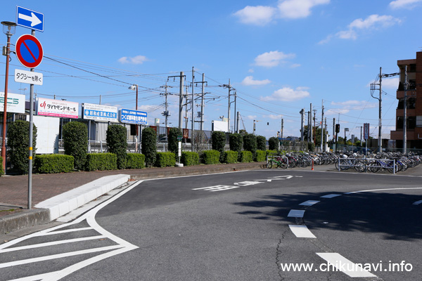 筑西市地域内運行バス 玉戸駅 バス停留所