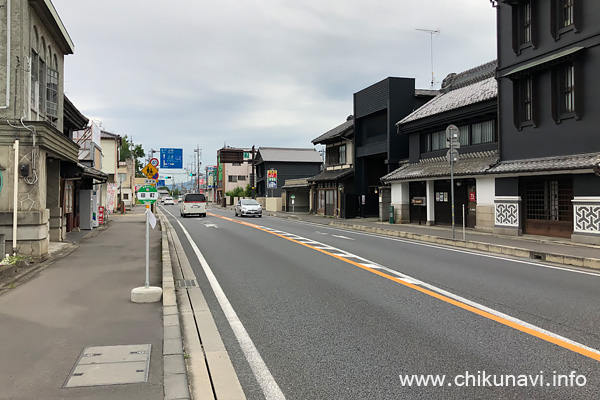 筑西市道の駅循環バス 田町 バス停留所