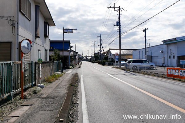 筑西・下妻広域連携バス 関本三道 バス停留所