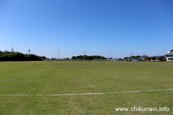 下館運動場 多目的広場・サッカー場 (南側)