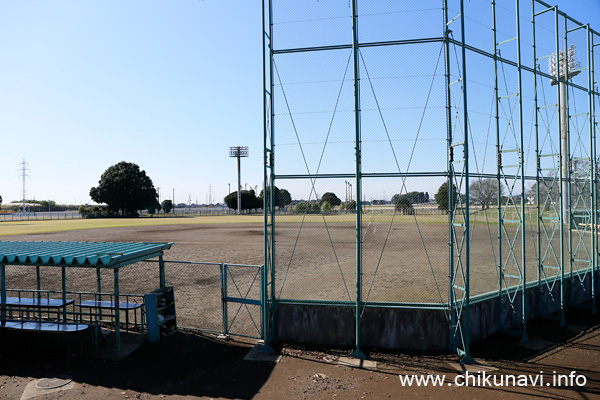 下館運動場 野球場 (本球場)