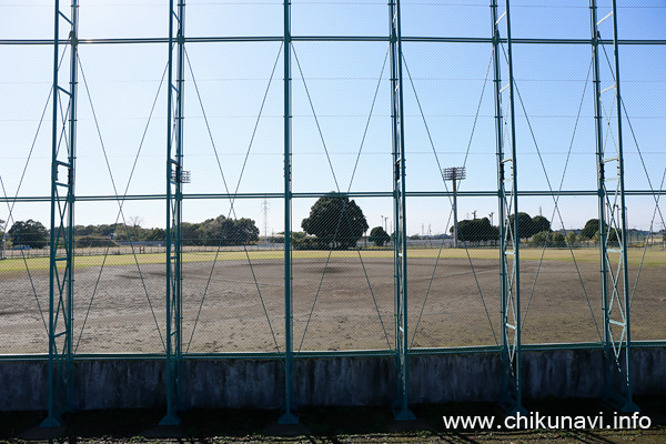 下館運動場 野球場 (本球場)