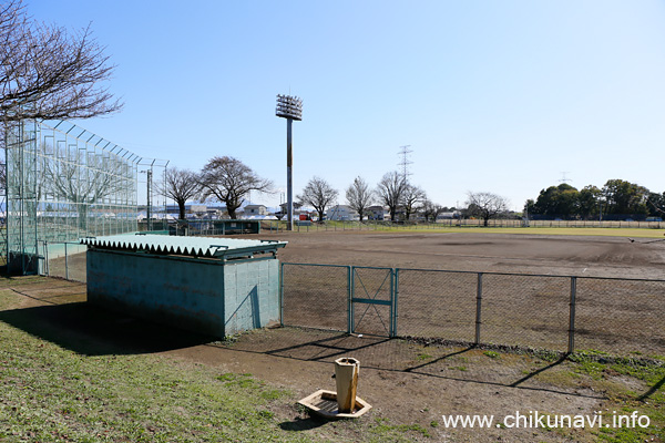 下館運動場 野球場 (本球場)