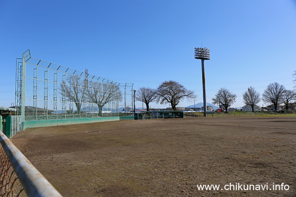 下館運動場 野球場 (本球場)