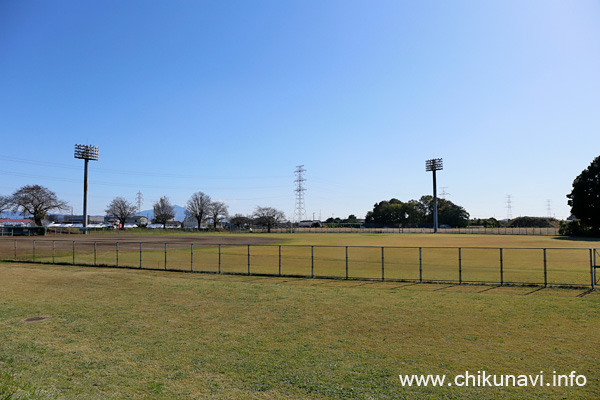 下館運動場 野球場 (本球場)