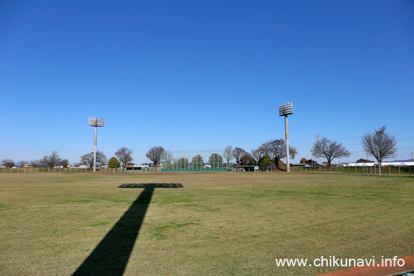 下館運動場 野球場 (本球場)