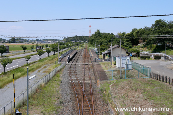 真岡鐵道真岡線 折本駅